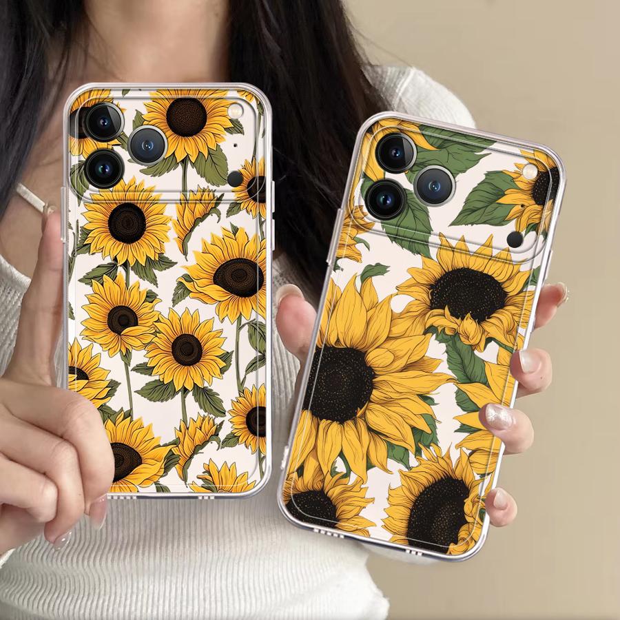 Cute Sunflower Pattern Case fo - Apple Iphone 15 recension och pris