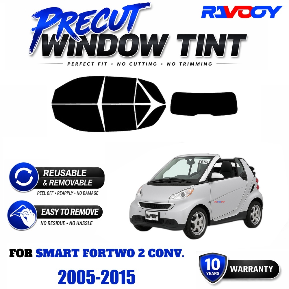 RAVOOY Precut Window Tint, Reu - Air Bubble Remover recension och pris