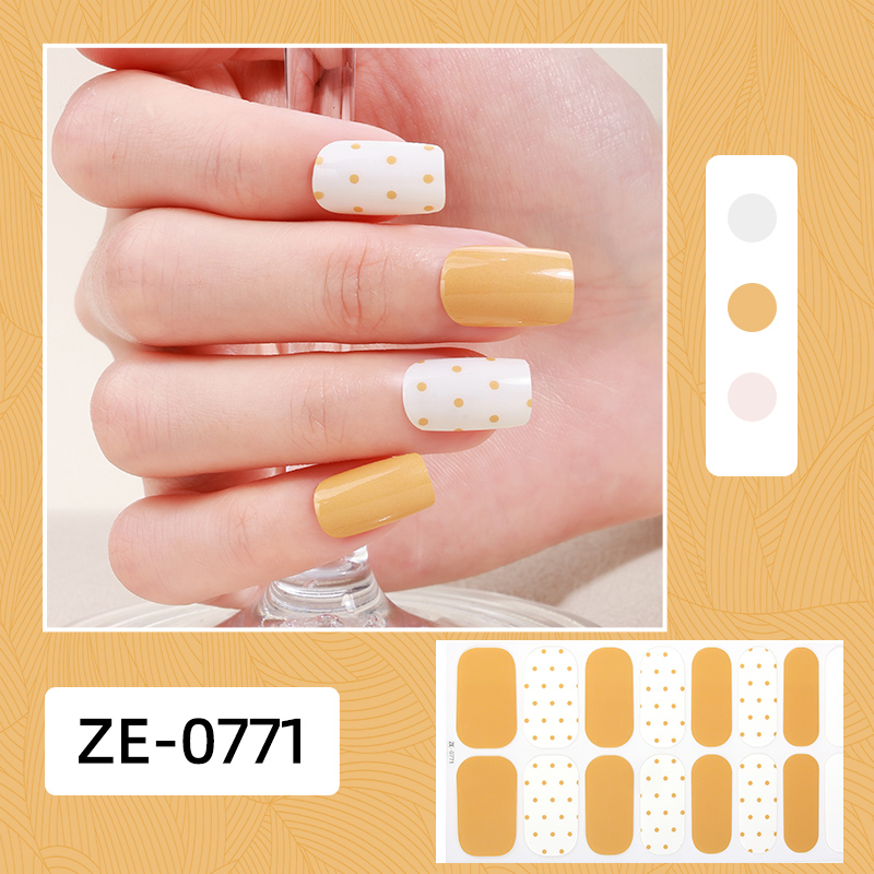 16Tips Full Cover Nail Sticker - Full Cover Adhesive recension och pris